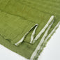 Linen / Viscose Jacquard Gauze - Olive Oil - Simplifi Fabric