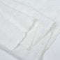 Linen / Viscose Jacquard Gauze - White - Simplifi Fabric