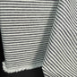 Linen/Cotton Blue + Natural White Stripe - Deadstock - Simplifi Fabric
