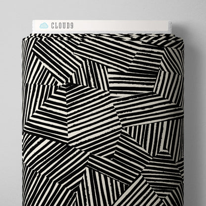 Lines Maze - Claire Inglesias - Canvas Collective - Cloud 9 Fabrics - Canvas - Simplifi Fabric