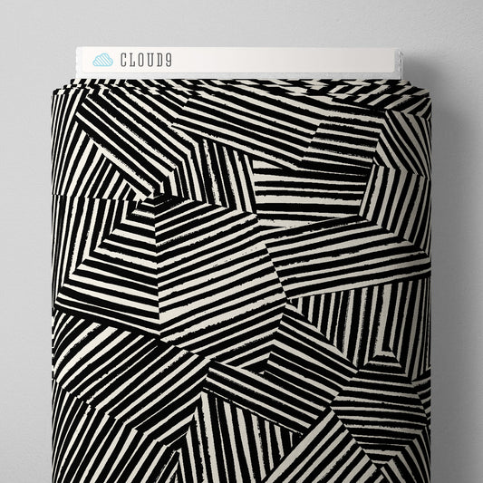 Lines Maze - Claire Inglesias - Canvas Collective - Cloud 9 Fabrics - Canvas - Simplifi Fabric