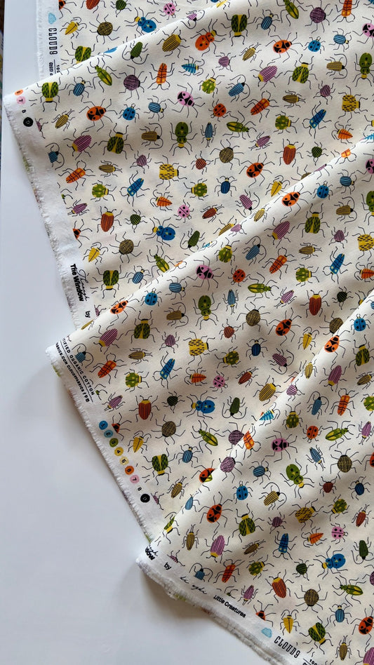 Little Creatures - Through The Window - Di Ujdi - Cloud 9 Fabrics - Poplin - Simplifi Fabric