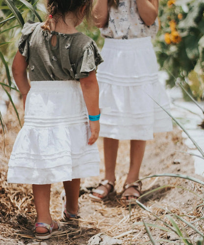 LITTLE ZAMORA Kids Midi Skirt PDF Sewing Pattern - Madswick - Simplifi Fabric