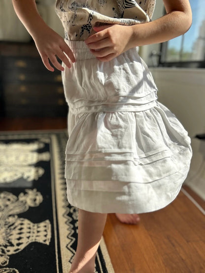 LITTLE ZAMORA Kids Midi Skirt PDF Sewing Pattern - Madswick - Simplifi Fabric