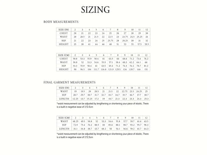 LITTLE ZAMORA Kids Midi Skirt PDF Sewing Pattern - Madswick - Simplifi Fabric