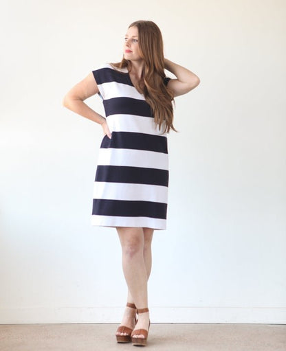 Lodo Dress Sewing Pattern - True Bias - Simplifi Fabric