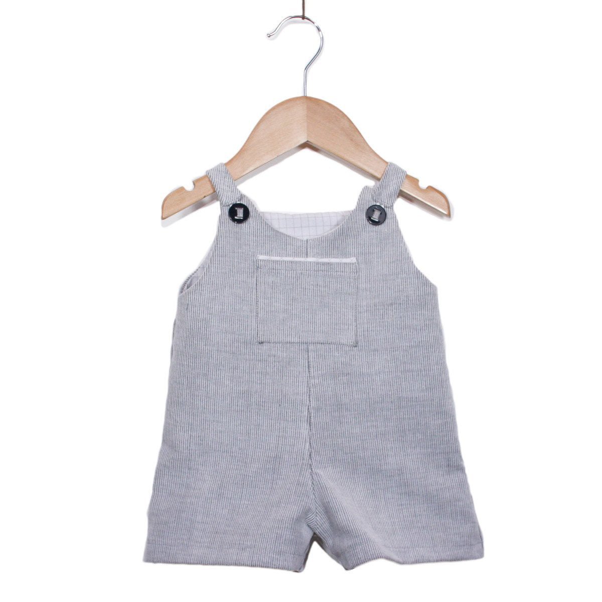 London Overalls or Dress Sewing Pattern - Baby 6M/4Y - Ikatee - Simplifi Fabric