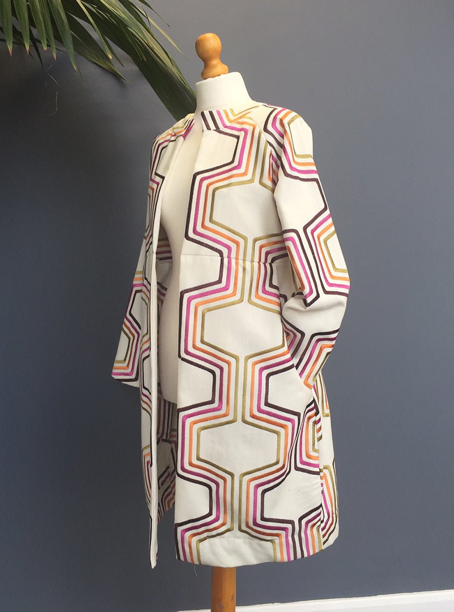 Longline Jacket - Paper Sewing Pattern - Sew Different - Simplifi Fabric