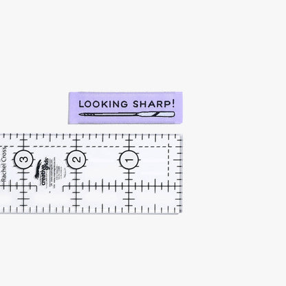 "LOOKING SHARP" Woven Label Pack - Kylie And The Machine - Simplifi Fabric