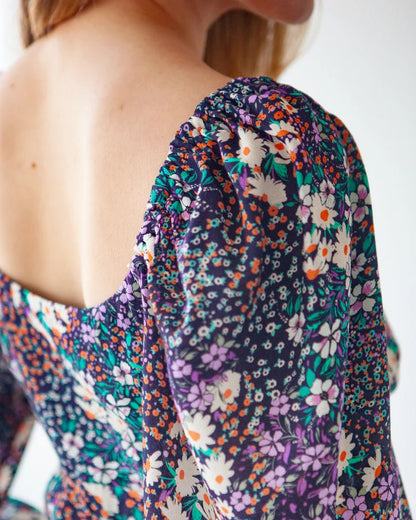 Lora Dress Sewing Pattern - True Bias - Simplifi Fabric