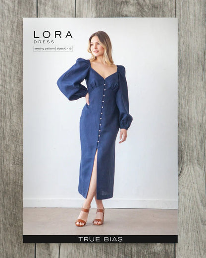 Lora Dress Sewing Pattern - True Bias - Simplifi Fabric