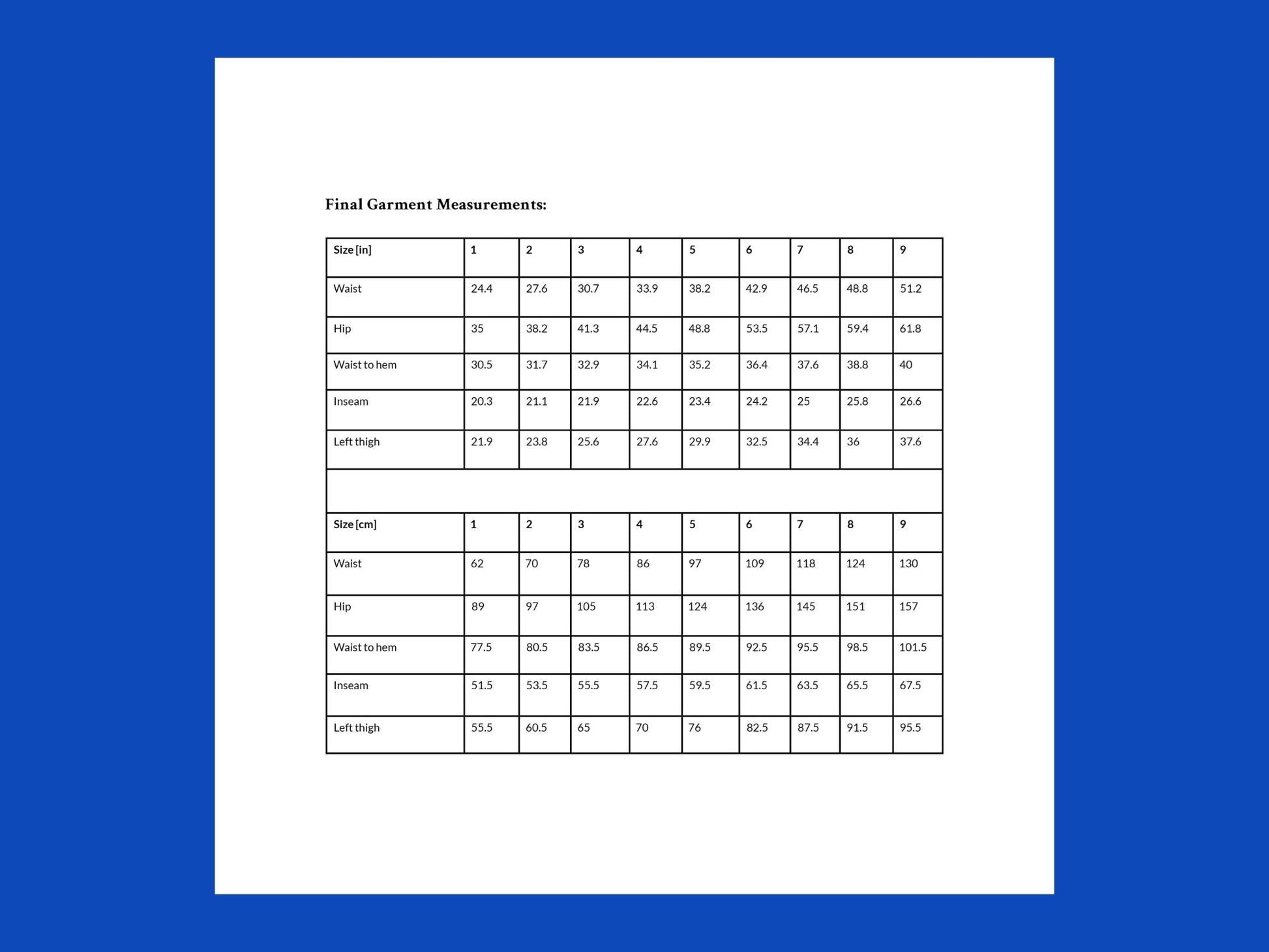 LUCE Trousers by Kaisa Rissanen PDF Sewing Pattern - TAUKO - Simplifi Fabric