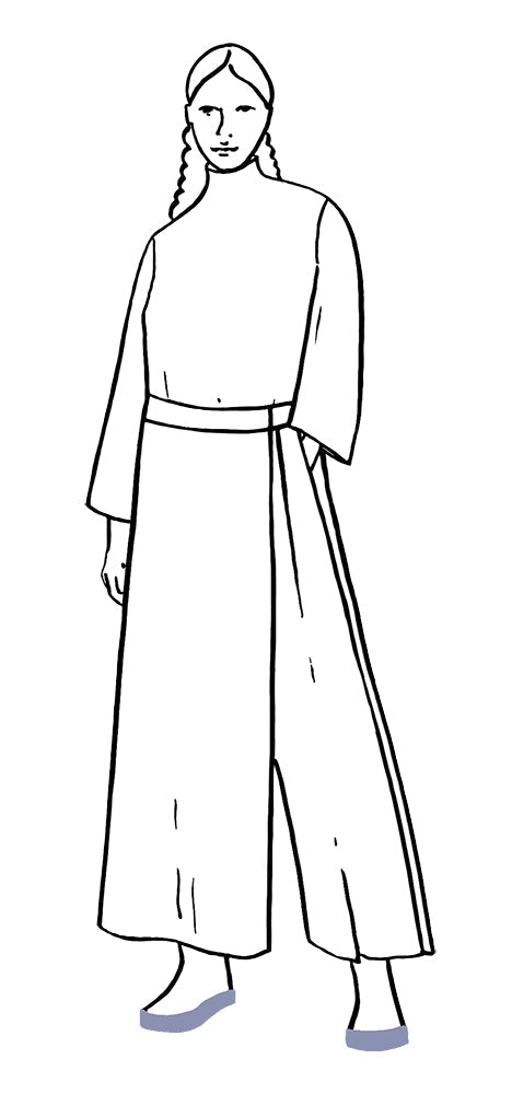 LUCE Trousers by Kaisa Rissanen PDF Sewing Pattern - TAUKO - Simplifi Fabric