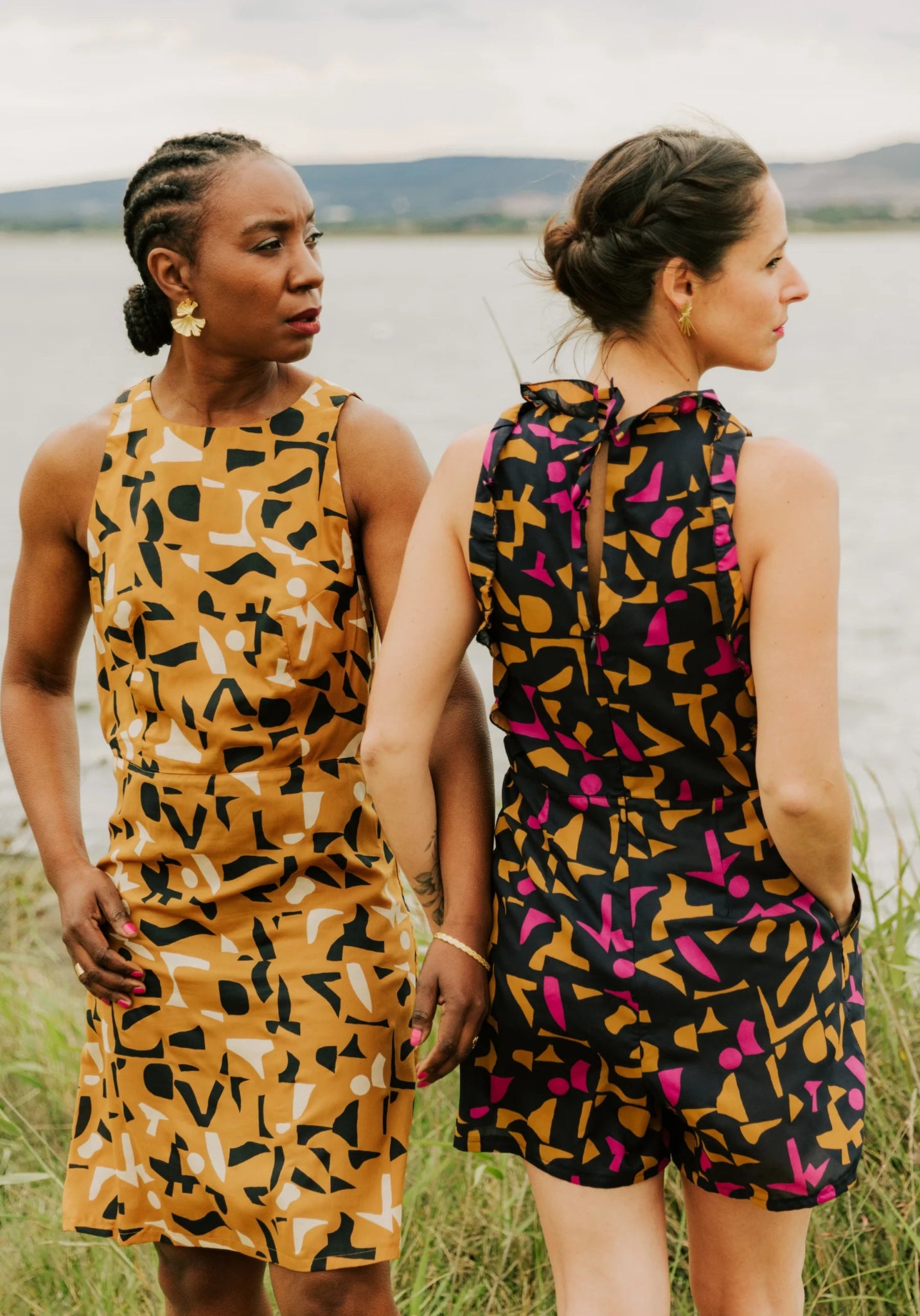 Luz Dress Playsuit Paper Sewing Pattern - Maison Fauve - Simplifi Fabric