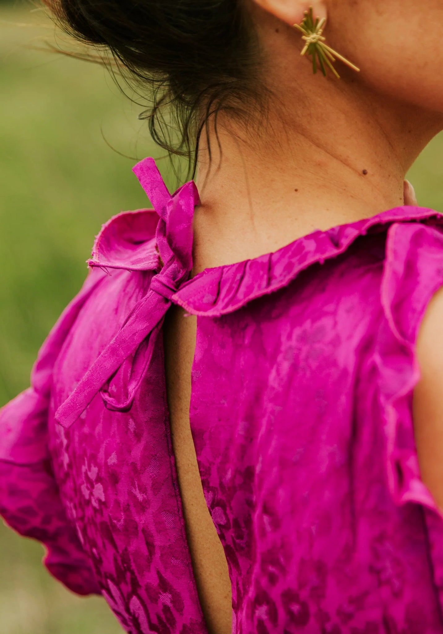 Luz Dress Playsuit Paper Sewing Pattern - Maison Fauve - Simplifi Fabric