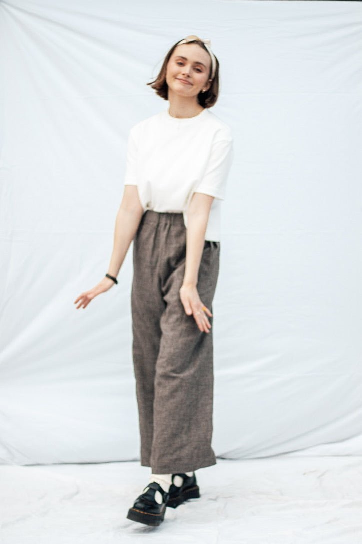 MADE - LINE Bundle Easy Tee Shirt , Shorts, Pants + Sweatshirt PDF Sewing Pattern - Madswick - Simplifi Fabric