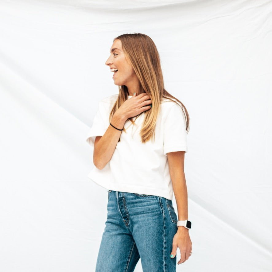 MADE - LINE Bundle Easy Tee Shirt , Shorts, Pants + Sweatshirt PDF Sewing Pattern - Madswick - Simplifi Fabric