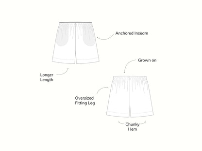 MADE - LINE Bundle Easy Tee Shirt , Shorts, Pants + Sweatshirt PDF Sewing Pattern - Madswick - Simplifi Fabric