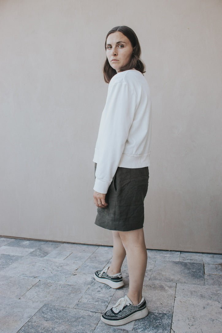 MADE - LINE Bundle Easy Tee Shirt , Shorts, Pants + Sweatshirt PDF Sewing Pattern - Madswick - Simplifi Fabric