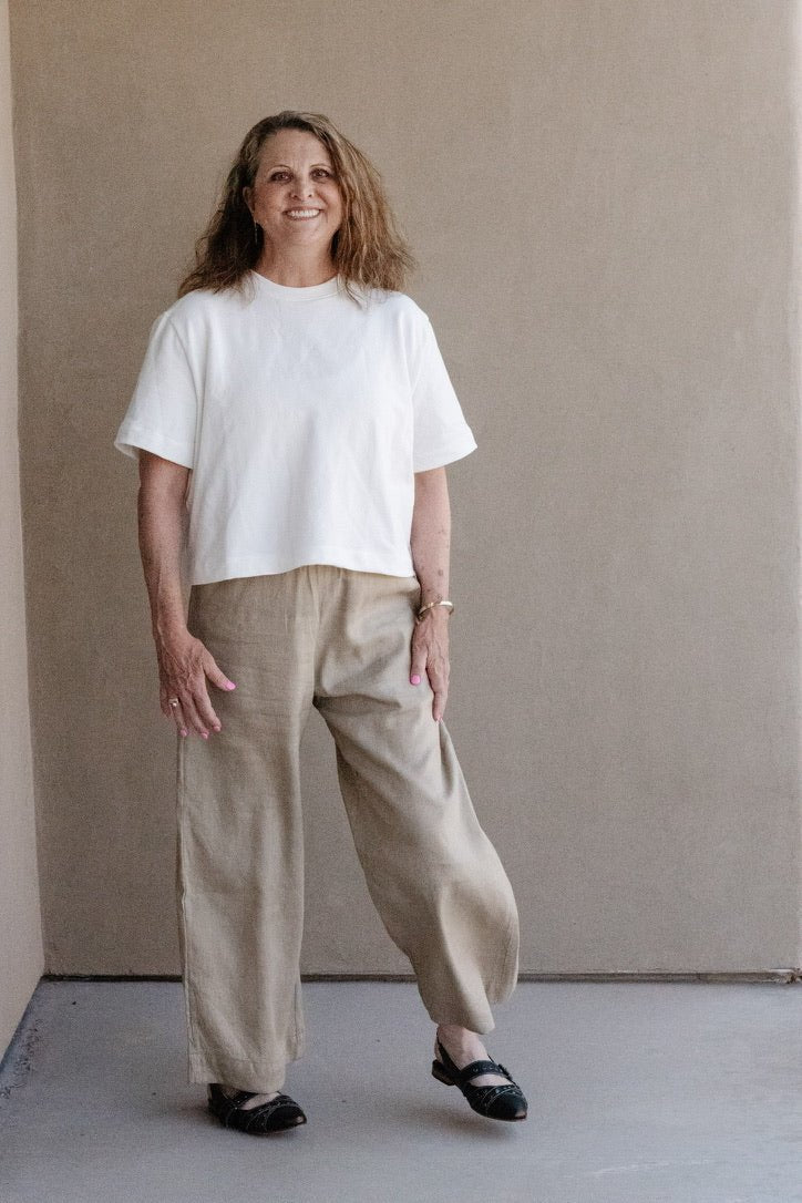 MADE - LINE Bundle Easy Tee Shirt , Shorts, Pants + Sweatshirt PDF Sewing Pattern - Madswick - Simplifi Fabric