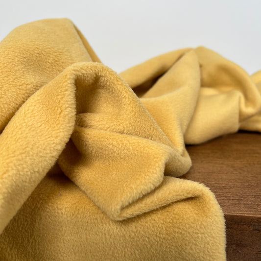 Brushed Anti-Pill Fleece - Maize