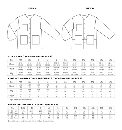 Makers Over Shirt PDF Pattern - Matchy Matchy Sewing Club - Simplifi Fabric