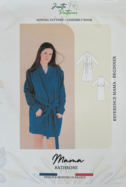 Mama - Womens Dressing Gown / Robe - Josette Patterns