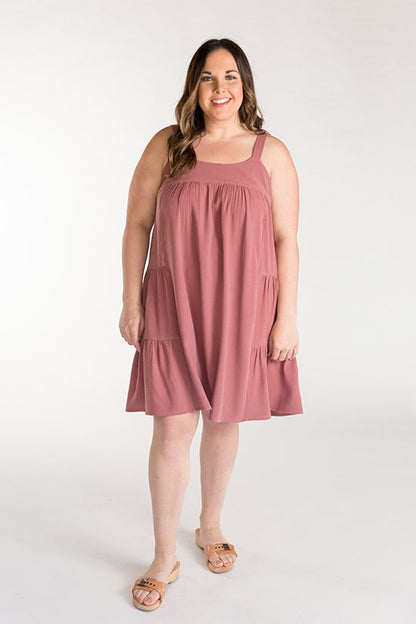 Marcel Dress/Tank Top Pattern - Chalk + Notch - Simplifi Fabric