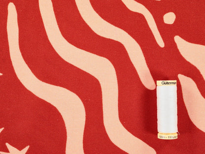 Marisol Viscose & Linen - Rust - Oeko - Tex 100 - Fabric Godmother - Simplifi Fabric