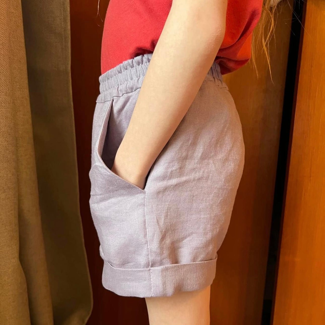 Marlo Unisex Kids Shorts (12mo - 12yrs) PDF Sewing Pattern - Atelier Mimito - Simplifi Fabric