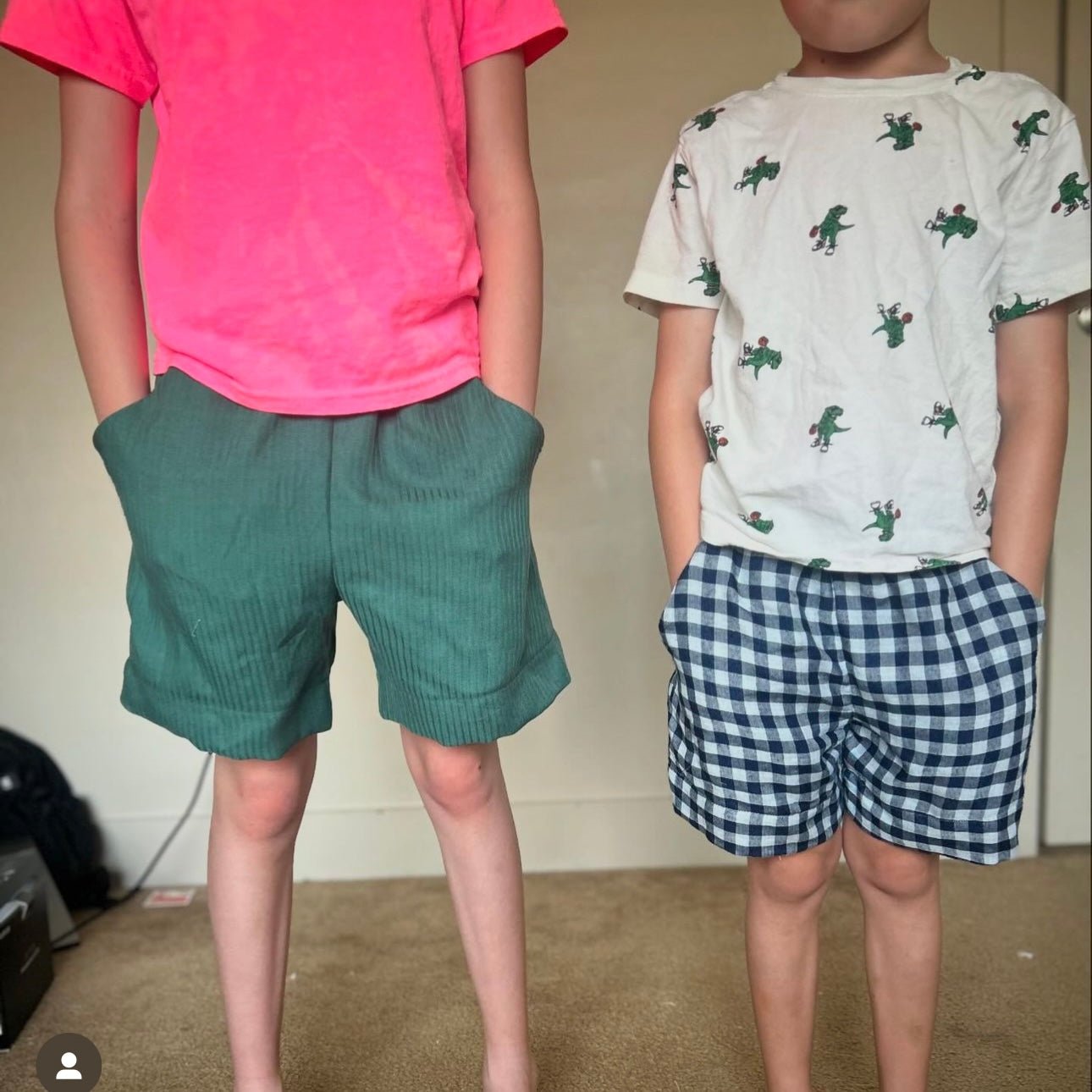 Marlo Unisex Kids Shorts (12mo - 12yrs) PDF Sewing Pattern - Atelier Mimito - Simplifi Fabric