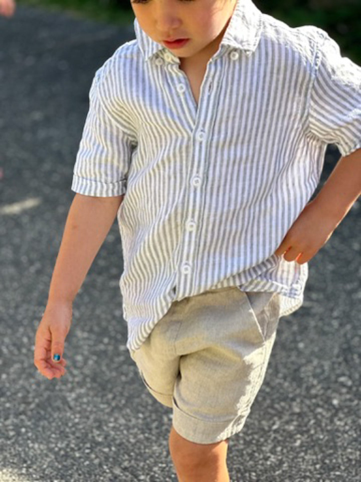 Marlo Unisex Kids Shorts (12mo - 12yrs) PDF Sewing Pattern - Atelier Mimito - Simplifi Fabric