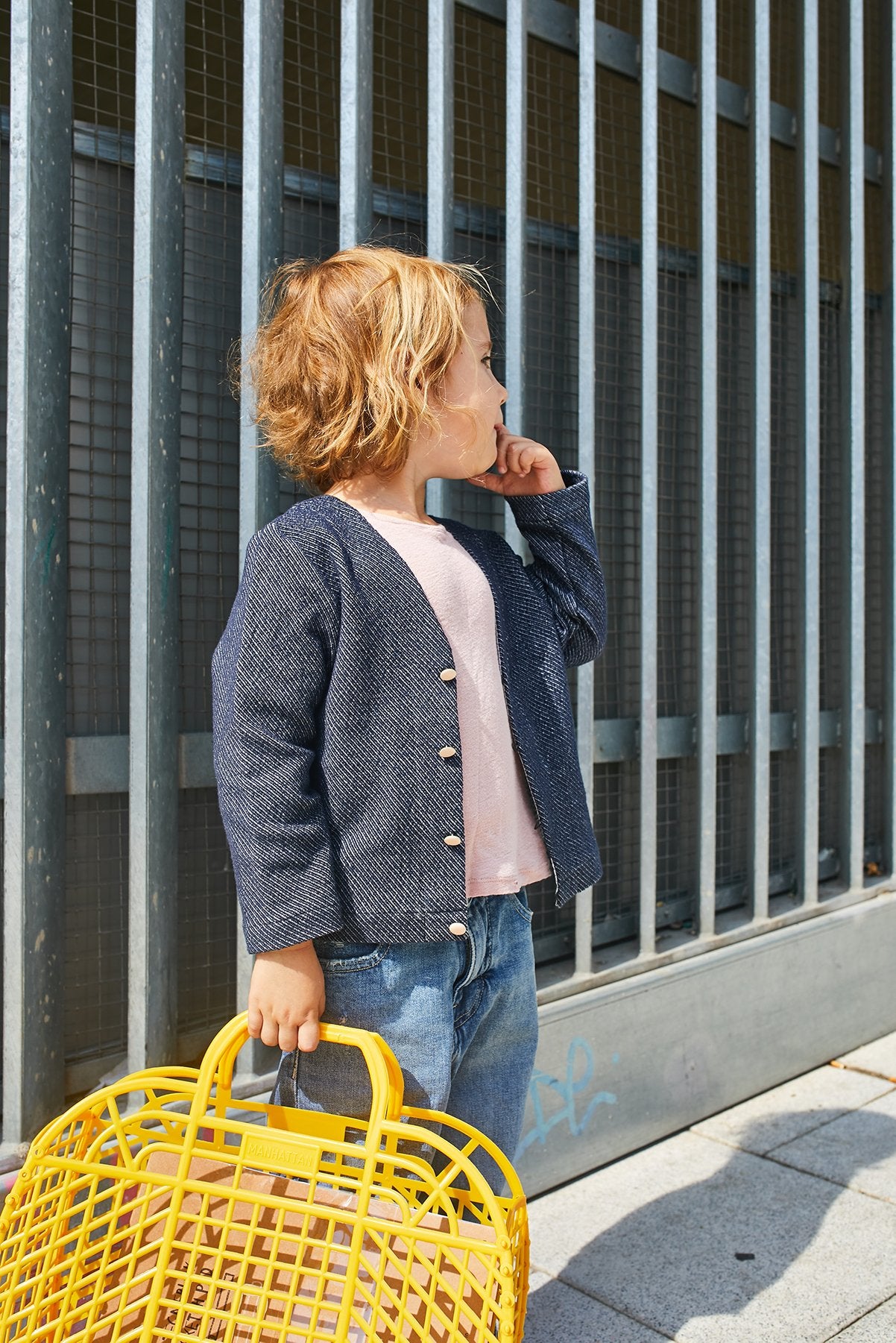 Masha Cardigan & Sweater Sewing Pattern - Girl 3/12Y - Ikatee - Simplifi Fabric