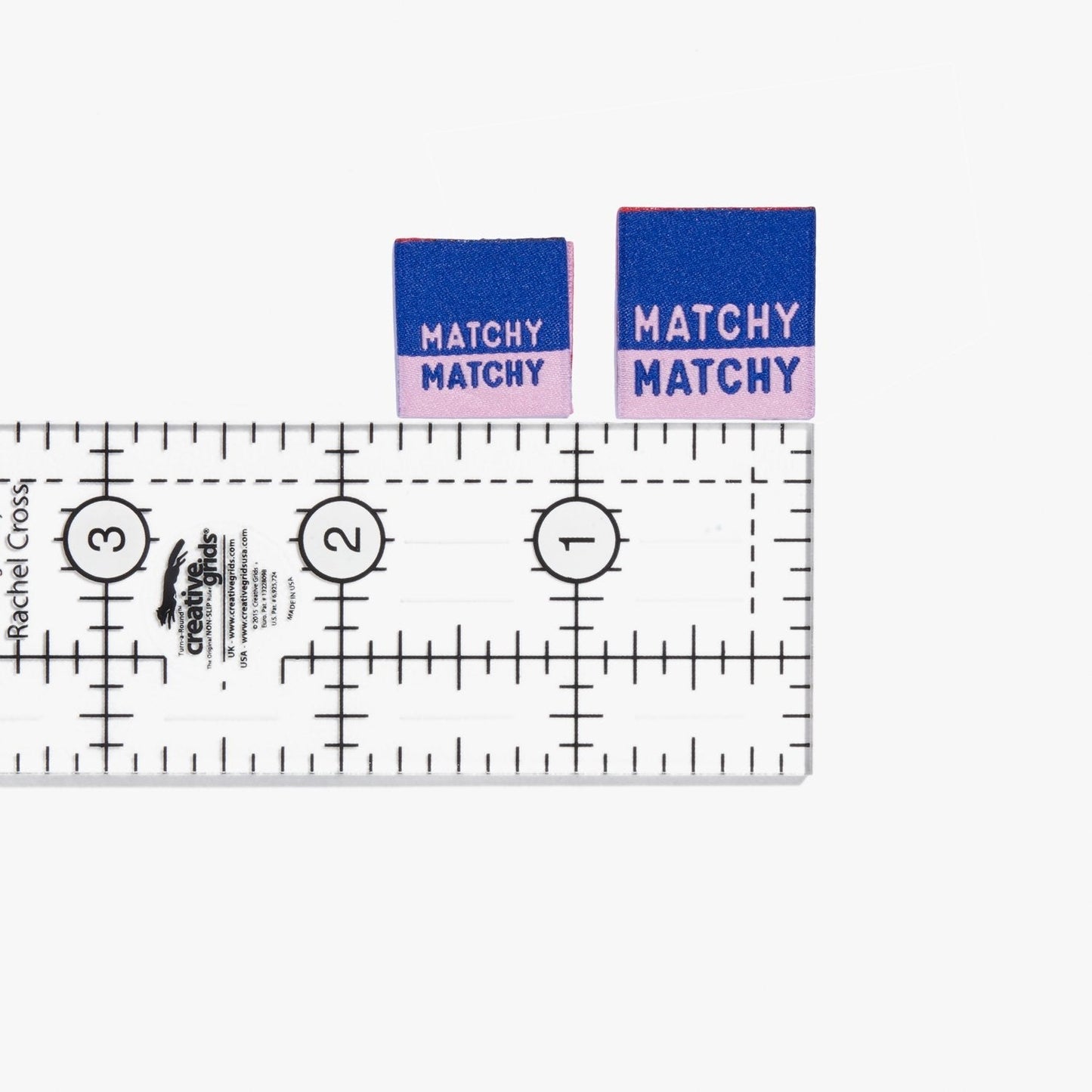 "MATCHY MATCHY" Woven Label Pack - Kylie And The Machine - Simplifi Fabric