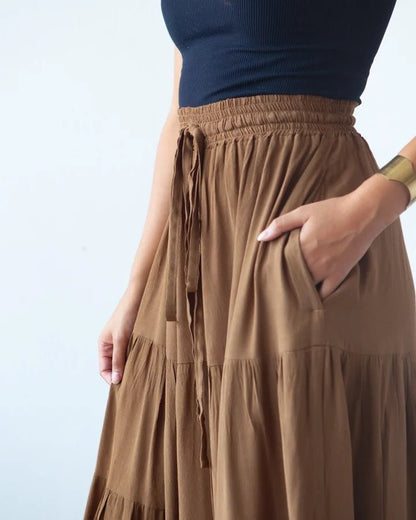 Mave Skirt Sewing Pattern - True Bias - Simplifi Fabric