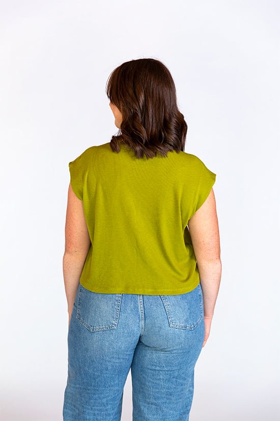 Max Tee Pattern - Chalk + Notch - Simplifi Fabric