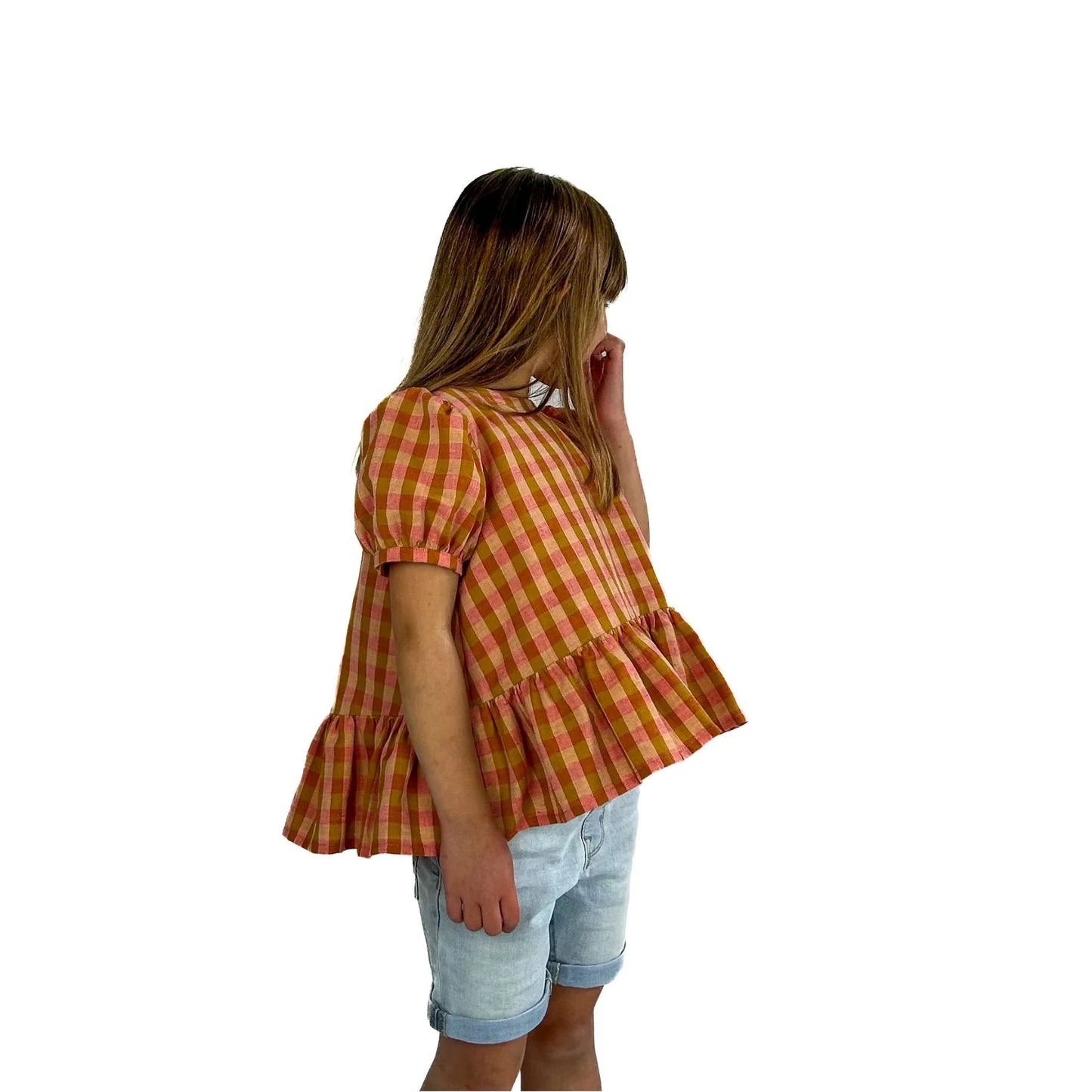 May Dress and Top Sewing Pattern - Children's sizes 2-10 years - Dhurata Davies - Simplifi Fabric
