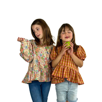 May Dress and Top Sewing Pattern - Children's sizes 2-10 years - Dhurata Davies - Simplifi Fabric