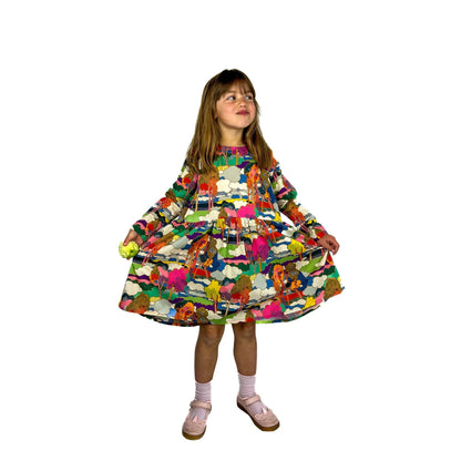 May Dress and Top Sewing Pattern - Children's sizes 2-10 years - Dhurata Davies - Simplifi Fabric