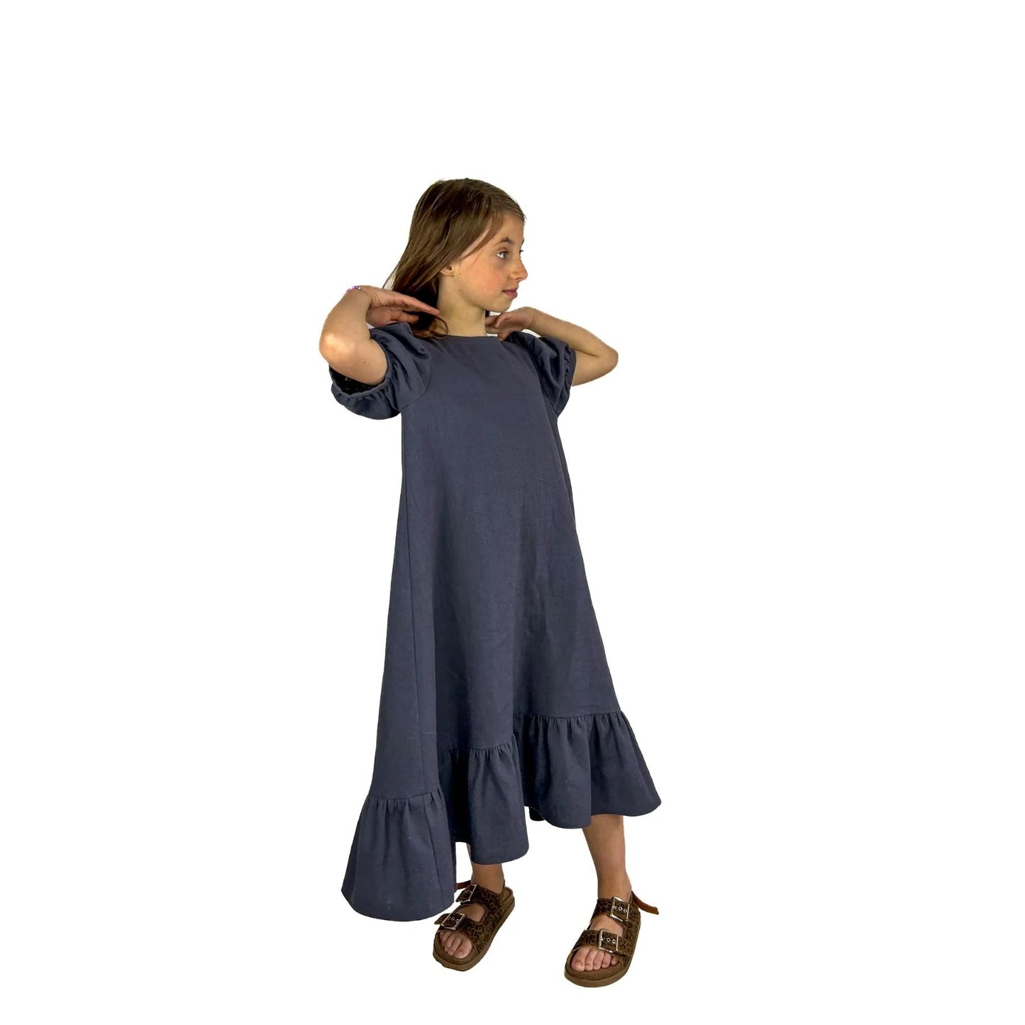 May Dress and Top Sewing Pattern - Children's sizes 2-10 years - Dhurata Davies - Simplifi Fabric