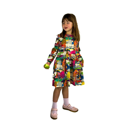 May Dress and Top Sewing Pattern - Children's sizes 2-10 years - Dhurata Davies - Simplifi Fabric