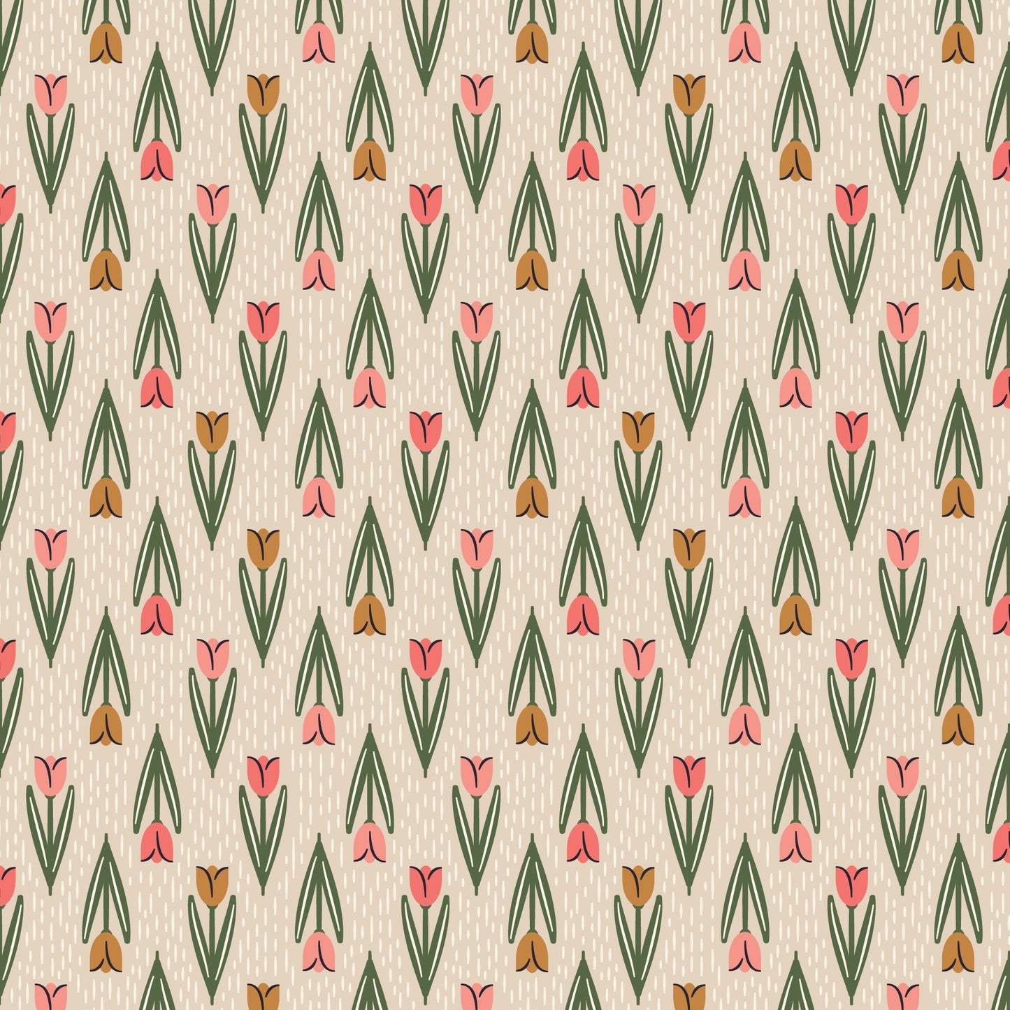 May Flowers - Spring Showers - Ann Gardner - Cloud 9 Fabrics - Poplin - Simplifi Fabric