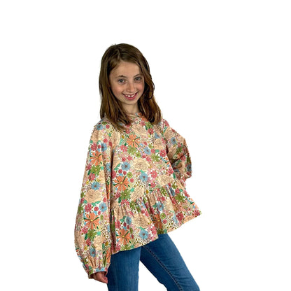 May Dress and Top Sewing Pattern - Children's sizes 2-10 years - Dhurata Davies