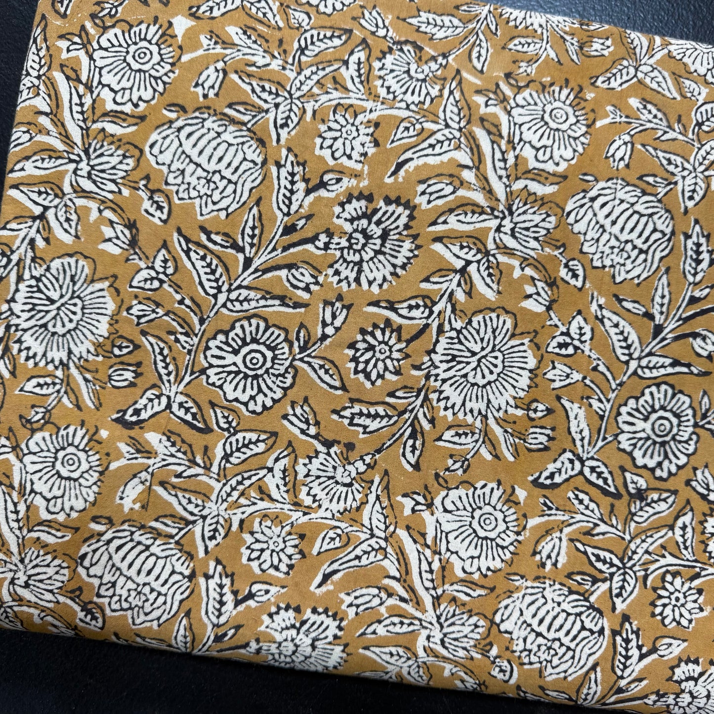 Meadow Cumin  - Bagru Indian Cotton Block Print