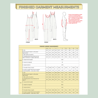 Meadow Overalls PDF Pattern - Lydia Naomi - Simplifi Fabric