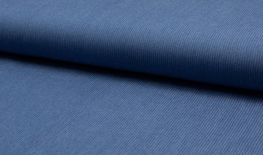 Medium Blue Denim Stripe Chambray - Simplifi Fabric