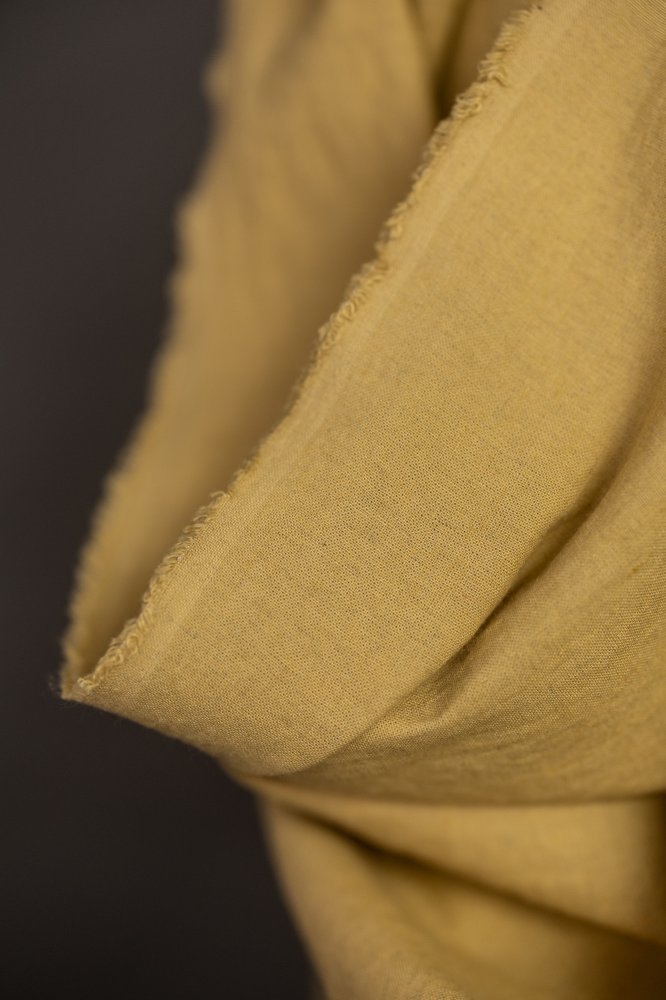 Mellow Yellow European Laundered Linen / Organic Cotton - Oeko - Tex® / GOTS - Merchant & Mills - Simplifi Fabric