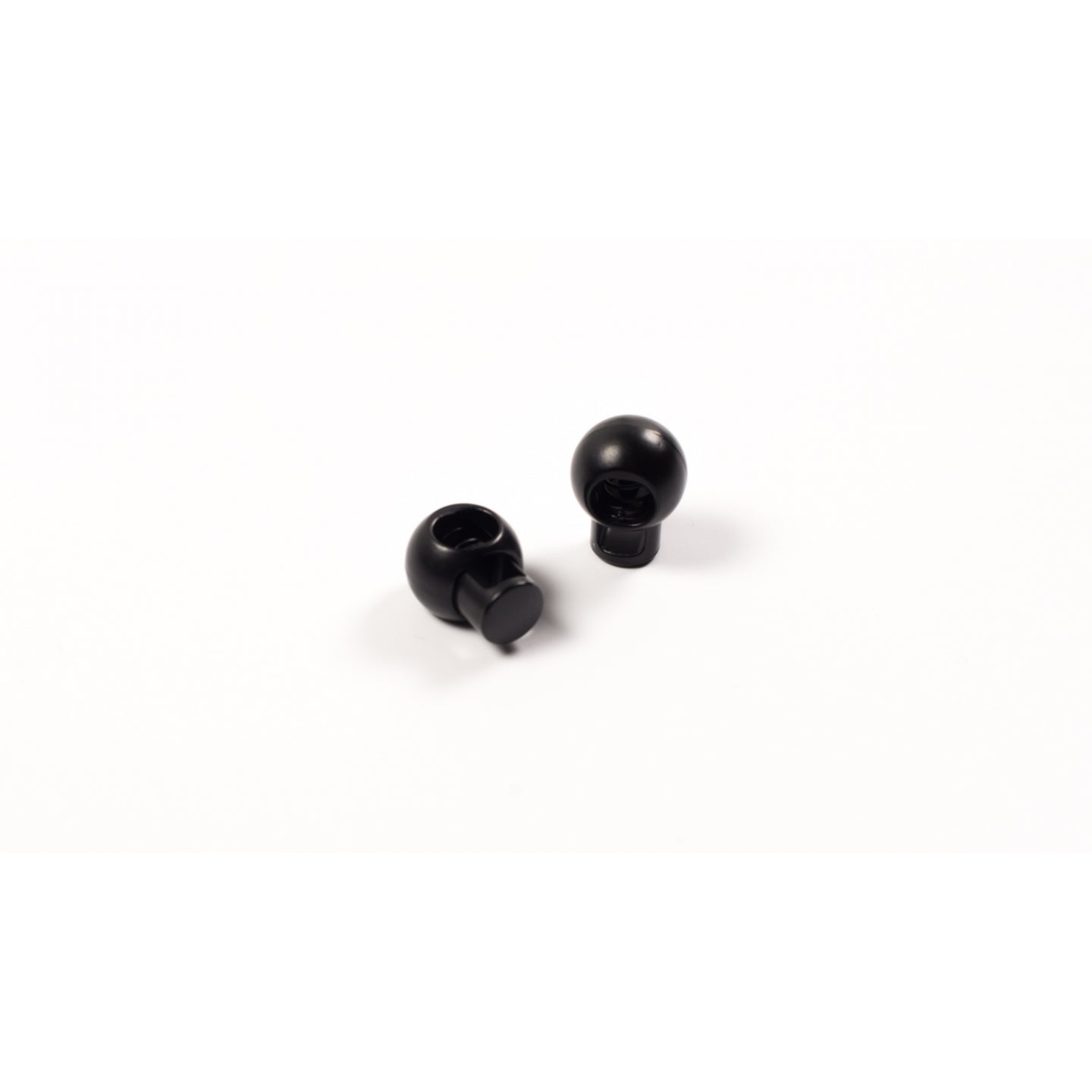 Metal Cord Stoppers - Black (sold per pair) - Simplifi Fabric