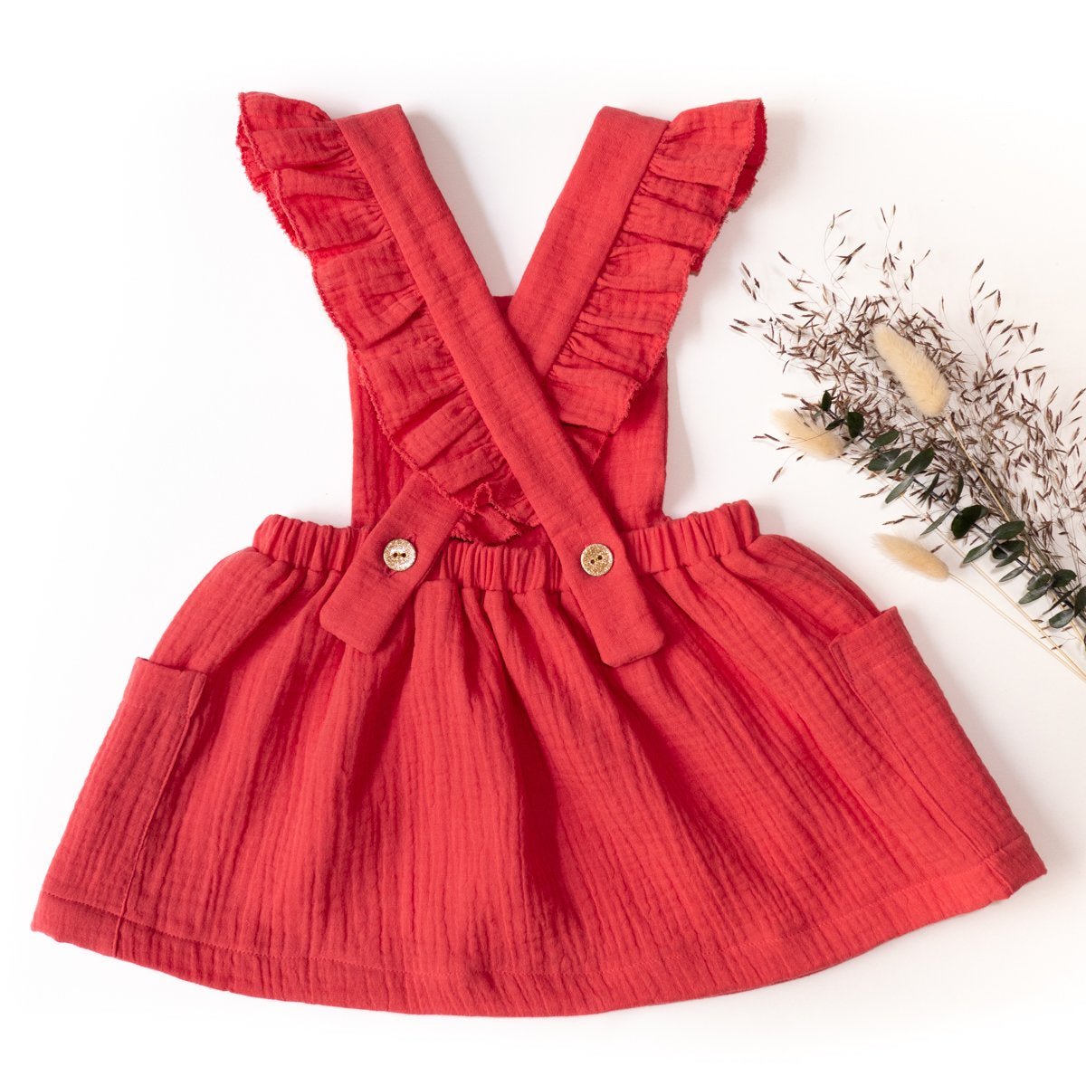 Milano Dress Sewing Pattern - Baby Girl 6M/4Y - Ikatee - Simplifi Fabric