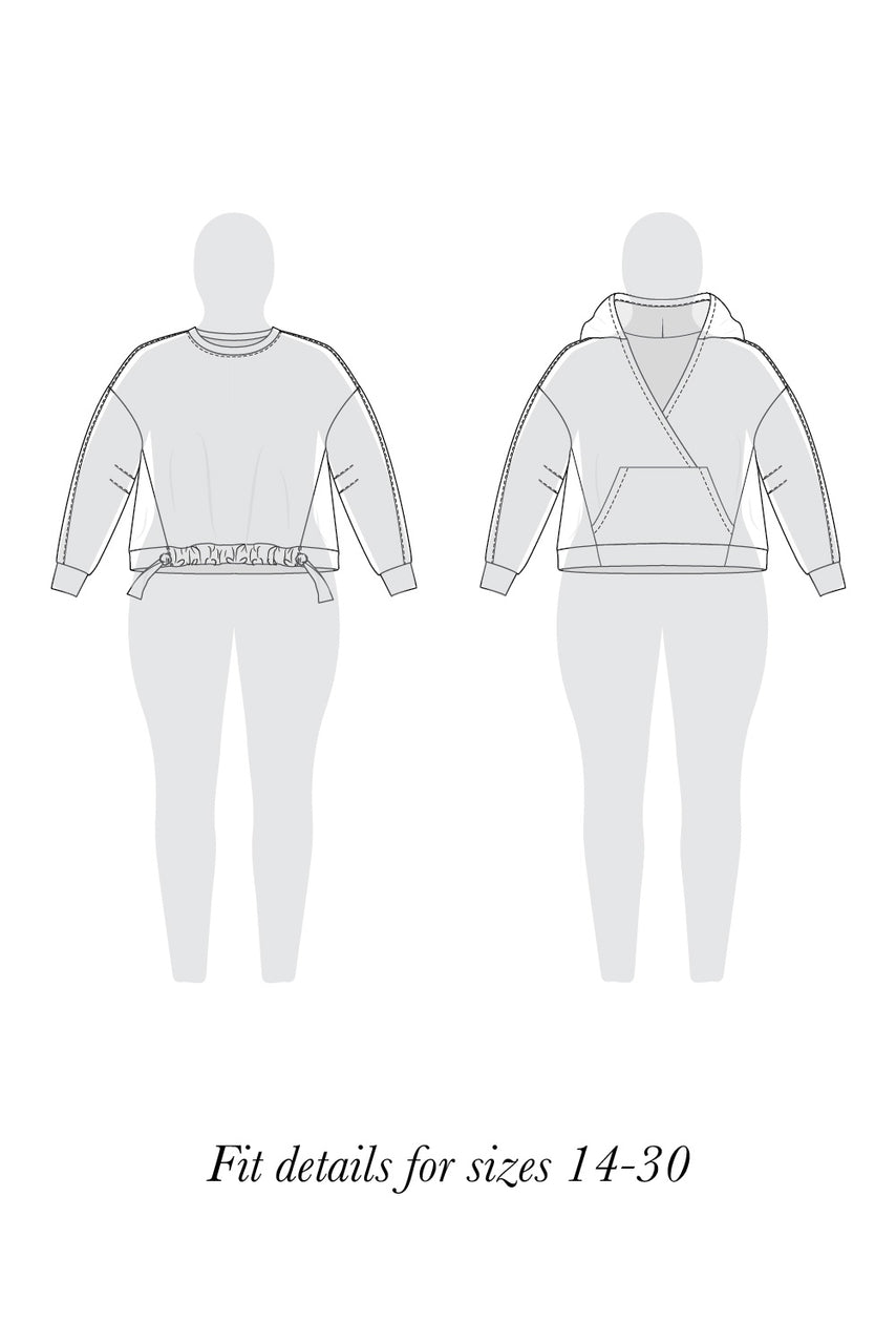 Mile End Sweatshirt Pattern - Closet Core Patterns - Simplifi Fabric